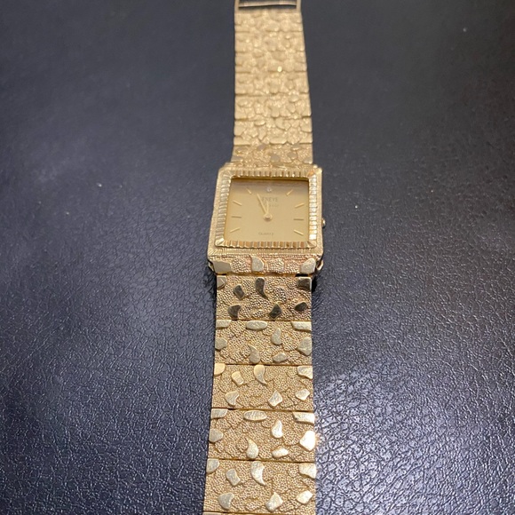Accessories 14k Geneve Gold Nugget Watch 6 Grams Poshmark